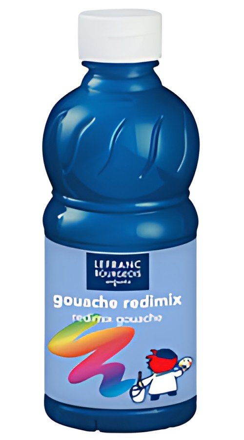 LEFRANC BOURGEOIS Gouache liquide 250 ml, bleu primaire