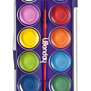 Wonday Boîte de pastilles de peinture, 12 couleurs