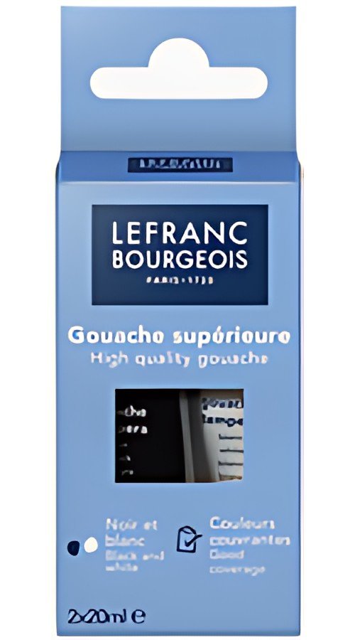 LEFRANC BOURGEOIS Gouache, étui carton de 2 tubes de 20 ml