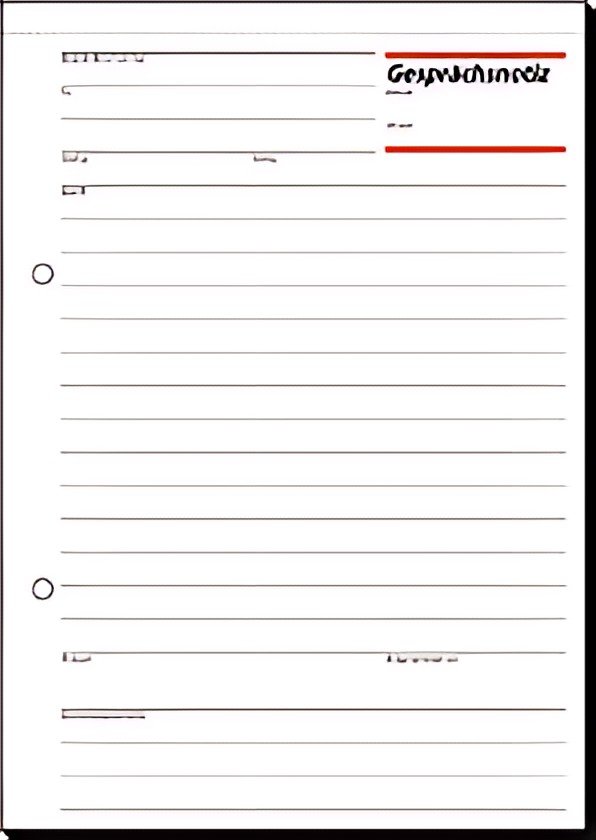 Bloc-notes de conversation sigel "Note de conversation", A5, 50 feuilles
