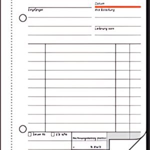 cahier de formulaires sigel "Facture", A6, 2 x 40 feuilles, SD
