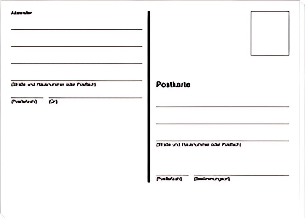 sigel Vordruck "Postkarten", A6 quer, 100 Blatt, lose
