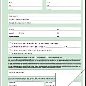 formulaire sigel "Contrat d'achat général", A4, SD, 2 exemplaires