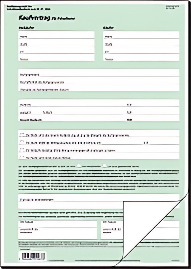 formulaire sigel "Contrat d'achat général", A4, SD, 2 exemplaires
