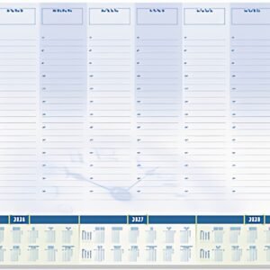 sigel Sous-main bloc papier "Time", 595 x 410 mm