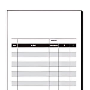 livret sigel "cash pad", 100 x 158 mm, 2 x 50 feuilles