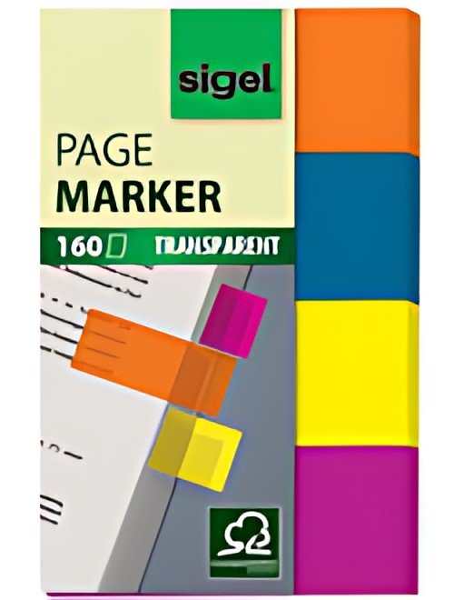 sigel Marque-page repositionnable "Film", 50 x 20 mm