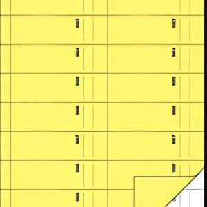 sigel Bloc de bons "Carnet de bons", A4, 1000 coupons, jaune