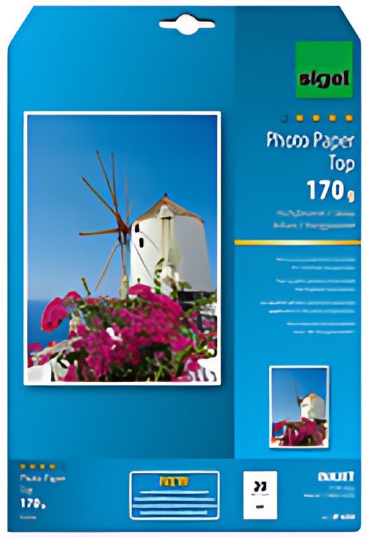 sigel papier photo jet d'encre Top, A4m, brillant, 125 g/m2