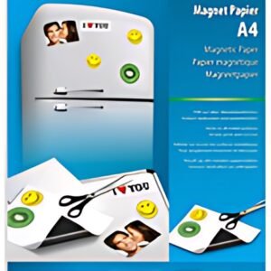 sigel Papier magnétique pour jet d'encre, revêtement spécial