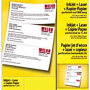 sigel papier multifonction "MultiPrint", A4 perforé sur A5