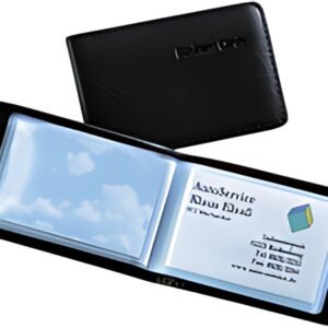 sigel Pochette pour cartes de visite, pour 40 cartes de