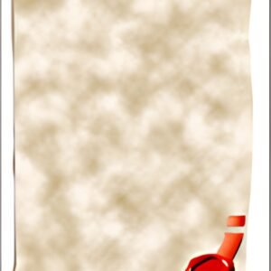 sigel Papier design, A4, 185 g/m2, motif "Parchemin"