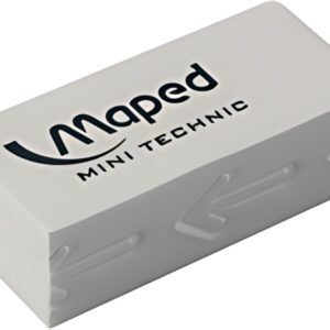Maped Gomme en plastique Mini Technic 300, blanc