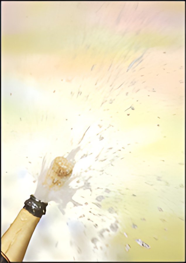 sigel papier à motifs, A4, 90 g/m2, motif "champagne"