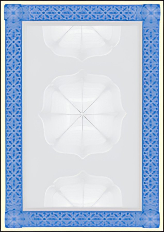 sigel Papier à motif, A4, 185 g, bleu