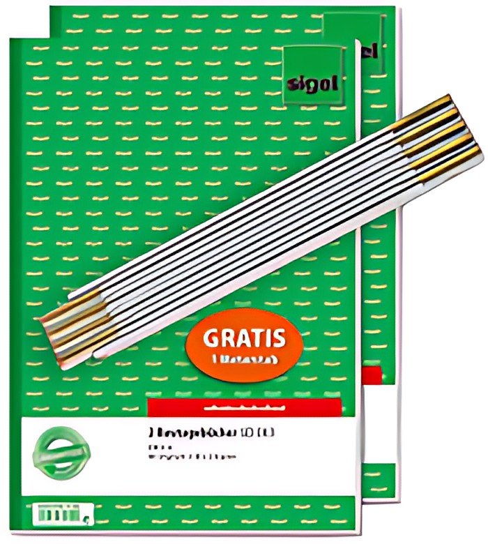 Livre de formulaires sigel "Journal de construction", A4, + mètre pliant GRATUIT