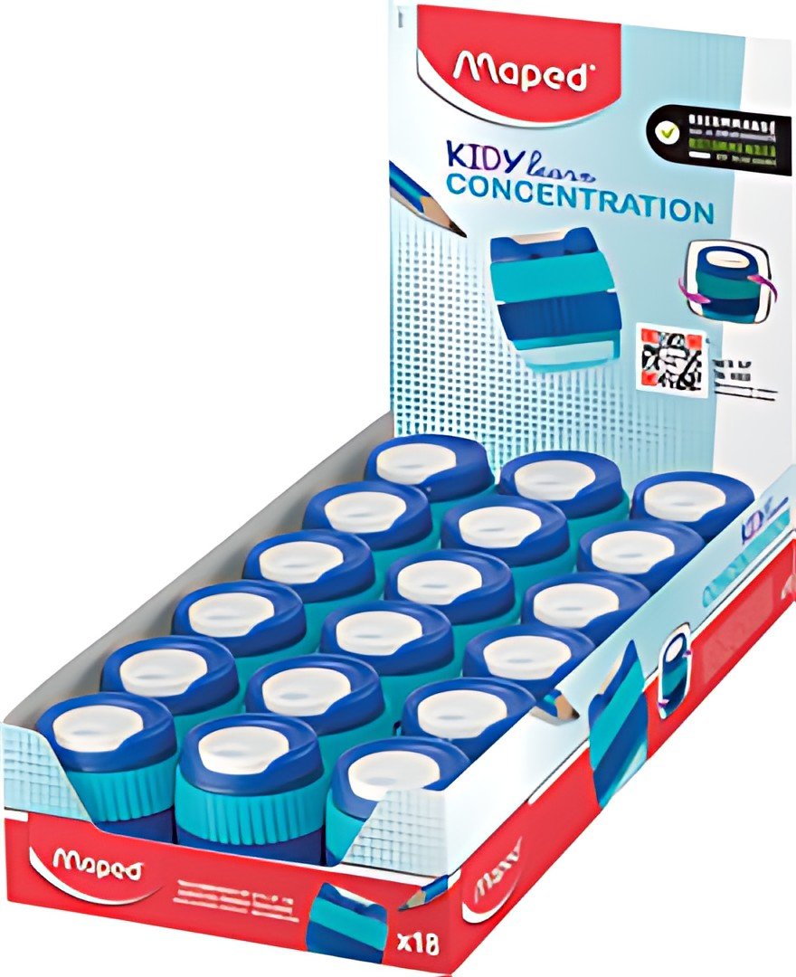 Maped Taille-crayons KIDY learn CONCENTRATION, présentoir