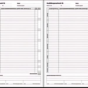 sigel form book "Preuve de formation", A4, 28 feuilles