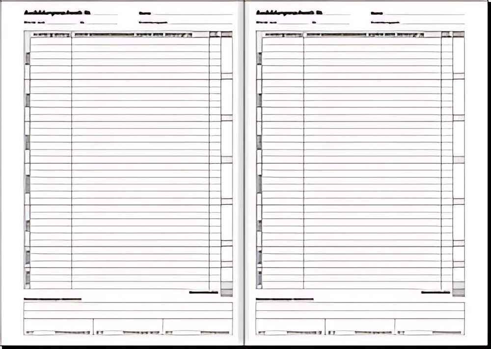 sigel form book "Preuve de formation", A4, 28 feuilles