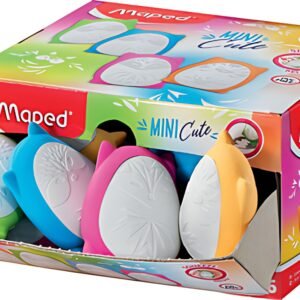 Maped Gomme en plastique SQUEEZE MINI CUTE, présentoir de 16