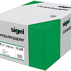 sigel Papier listing, 180 mm x 8" (20,32 cm)
