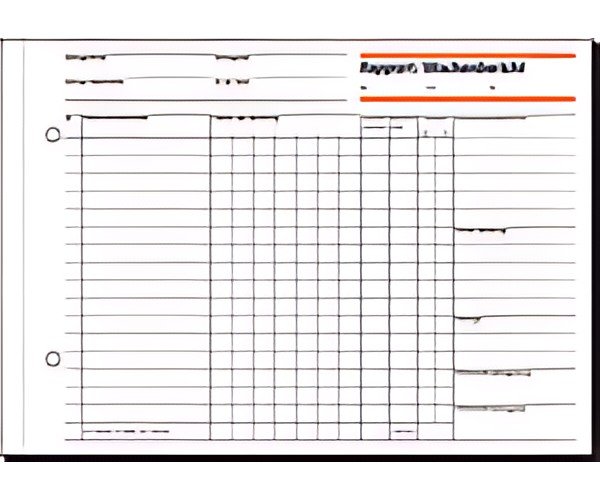 livret de formulaires sigel "Rapport/Rapport hebdomadaire", A5 paysage, SD