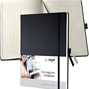 sigel Carnet de notes Conceptum, A5 portrait, quadrillé