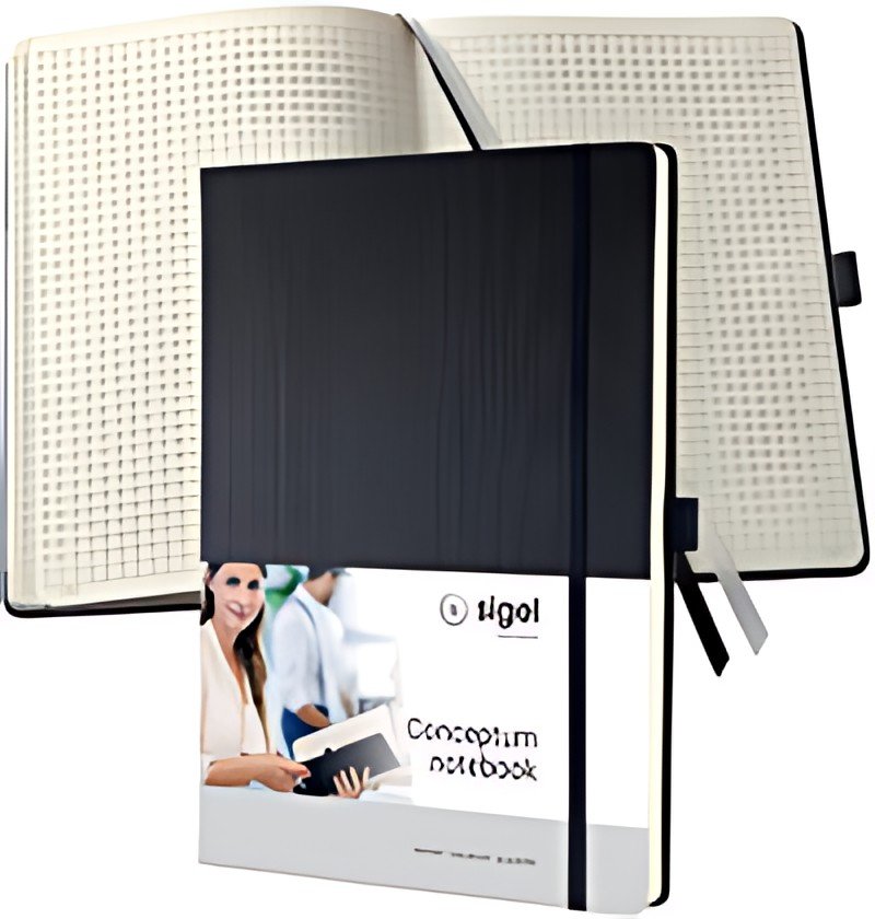 sigel Carnet de notes Conceptum, A5 portrait, quadrillé