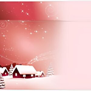 sigel Enveloppe à motif de Noël "Silent Night", format long