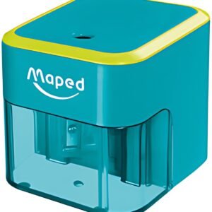 Maped Taille-crayon électrique, turquoise/vert pomme