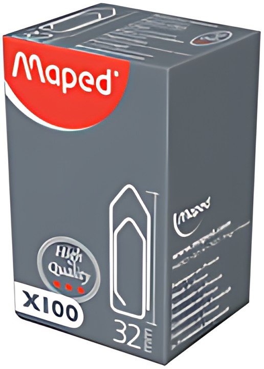 Maped Attache-lettres, galvanisées, 32 mm, grand paquet