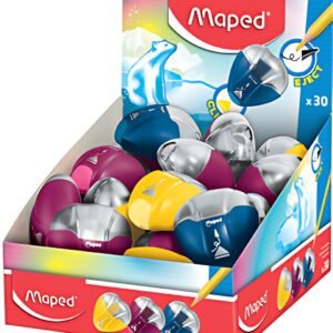 Maped Taille-crayon i-gloo Eject, assorti, présentoir de 30