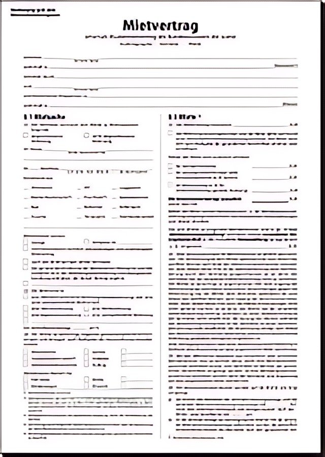 formulaire sigel "Contrat de location", A4, 6 pages