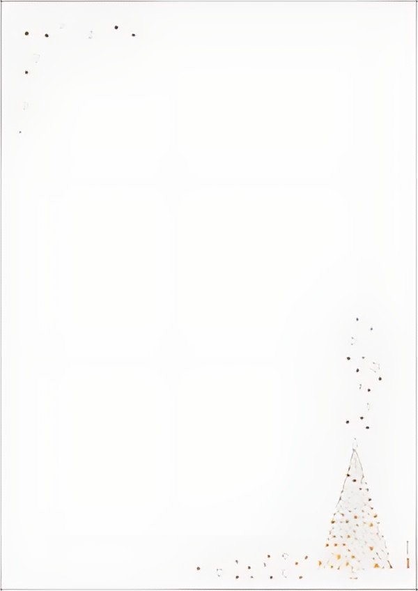 sigel Papier à motif de Noël "Graceful Christmas", A4,90g/m2