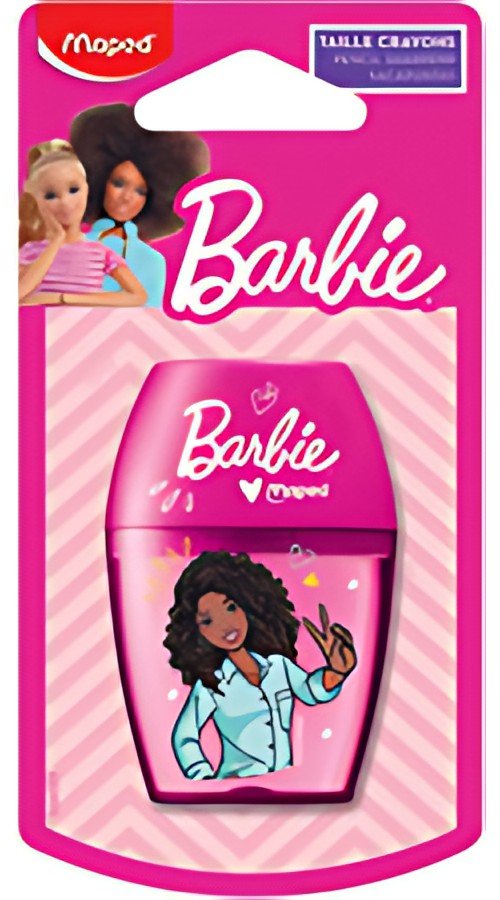 Maped Taille-crayon Barbie, en plastique, rose