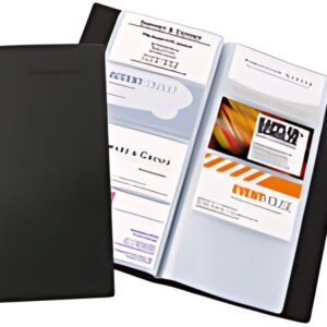 sigel Pochette pour cartes de visite, pour 192 cartes de