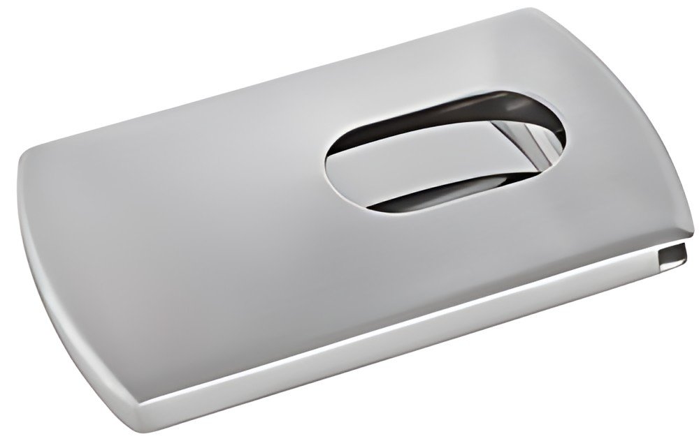 sigel étui pour cartes de visite "Snap", acier inoxydable,