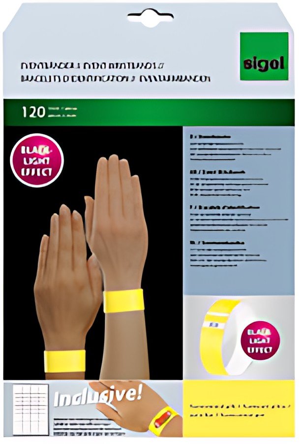 sigel Bracelets événementiels "Super Soft", fluorescent