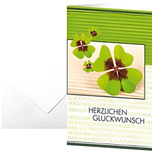sigel Glückwunschkarte "Fortune", (B)115 x (H)170 mm