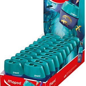 Maped Taille-crayon 2 trous DRAGON, en plastique, présentoir