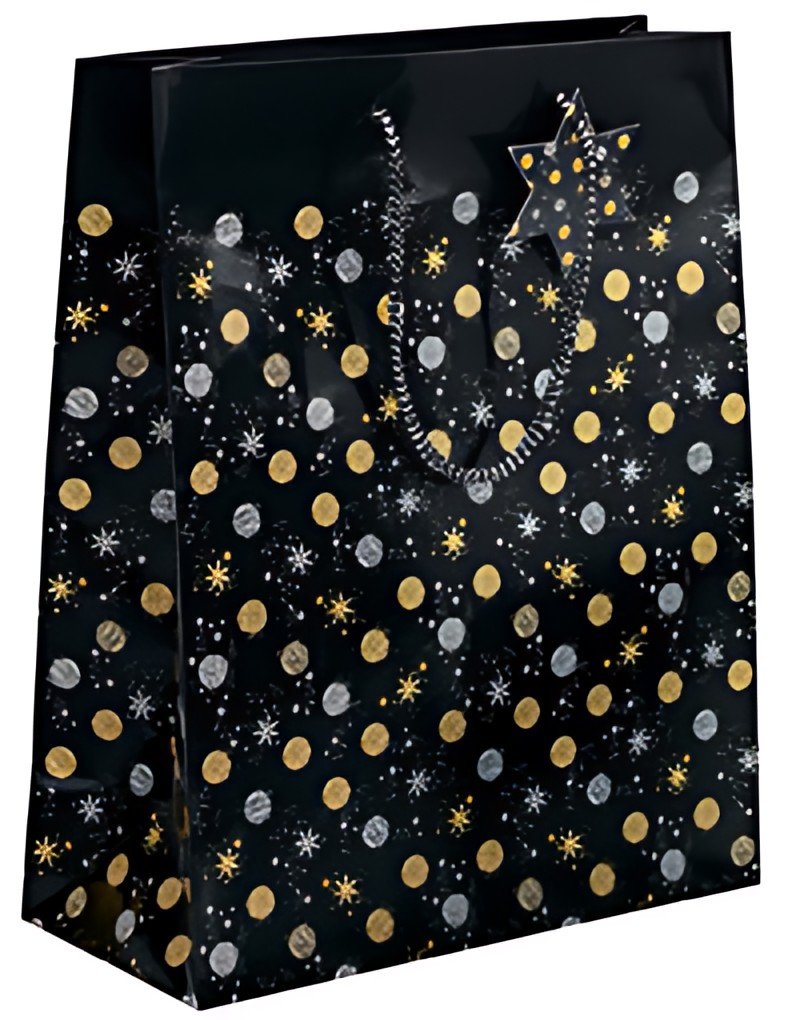 sigel Sac cadeau de Noel "Stardust", petit