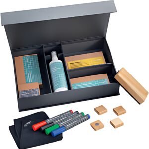 sigel Kit de démarrage pour tableaux magnétiques en verre