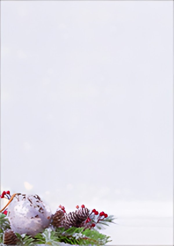sigel Papier à motif de Noël "Snow Star", A4, 90 g/m2