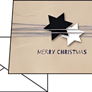 sigel Carte de Noël "Christmas Wrapping", A6, 250 g/m2
