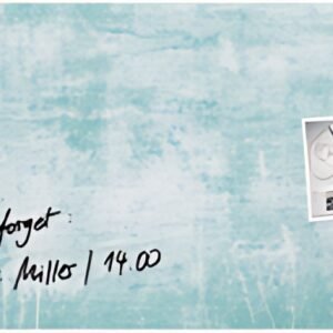 sigel Tableau magnétique en verre artverum Turquoise Wall