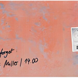 sigel Tableau magnétique en verre artverum Red Wall