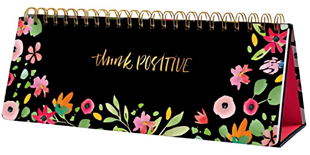 sigel Calendrier de table Jolie "Flower Love", perpétuel