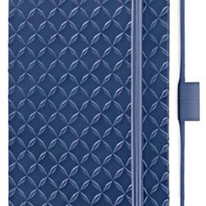 sigel Carnet de notes Jolie, similicuir, A5, bleu indigo