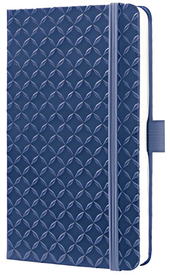 sigel Carnet de notes Jolie, similicuir, A5, bleu indigo